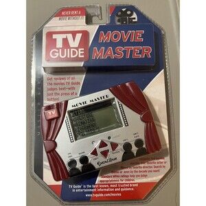 TV Guide Movie Master Handheld Electronic Trivia Game - 755482120103 - Excalibur